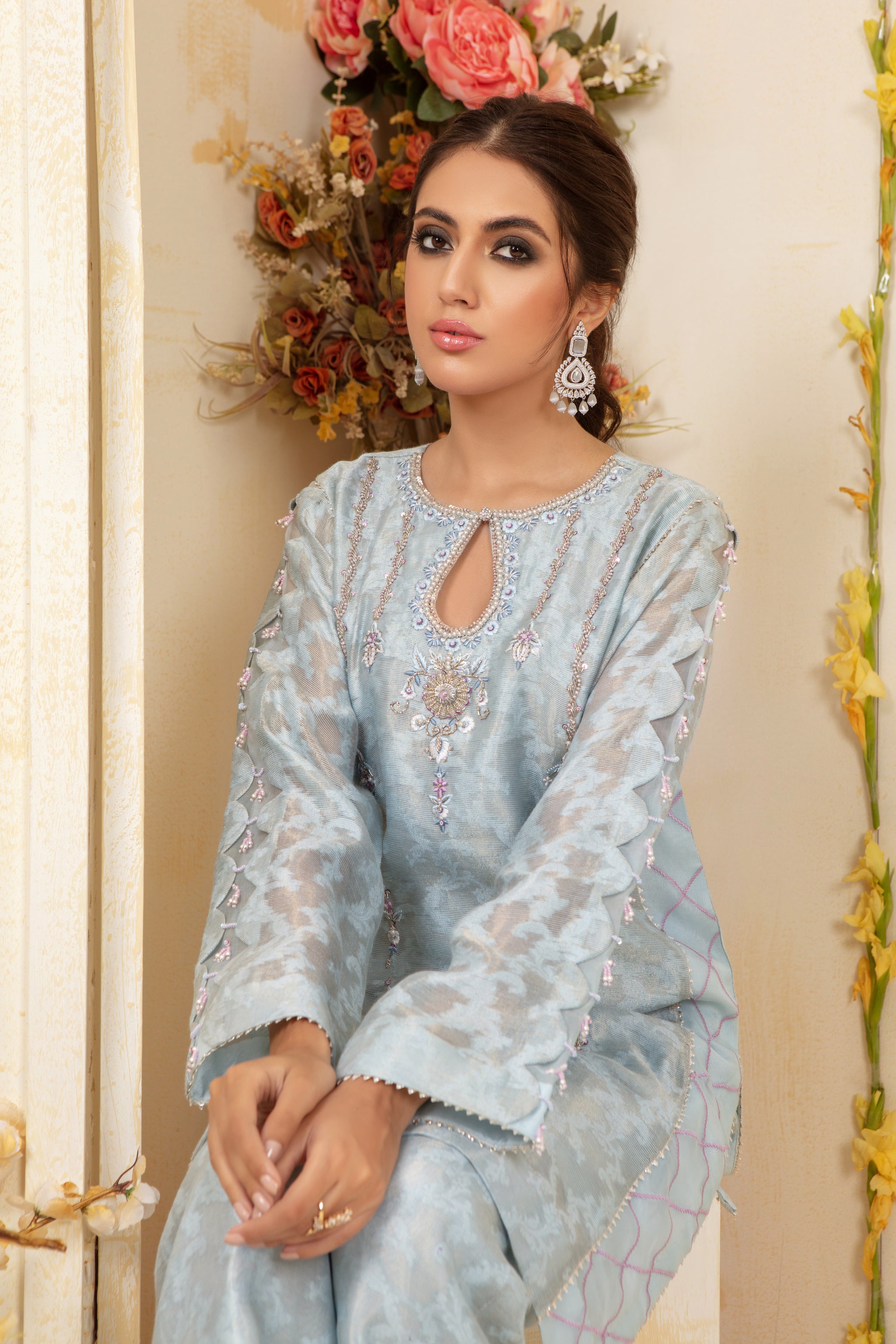 [Best Selling Pakistani Fashion Designer Women's Dresses Online]-Haniya Jibran